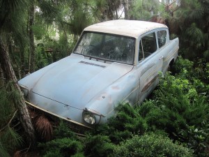 A real life model depicted at Universal Studios.